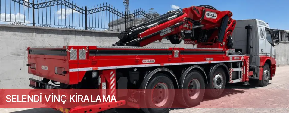 Selendi İlçemi Vinç Kiralama